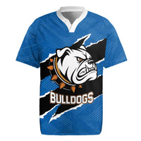 Bulldogs Guatemala Rugby Custom Rugby Jersey Seguimos Creciendo - Wonder Print Shop