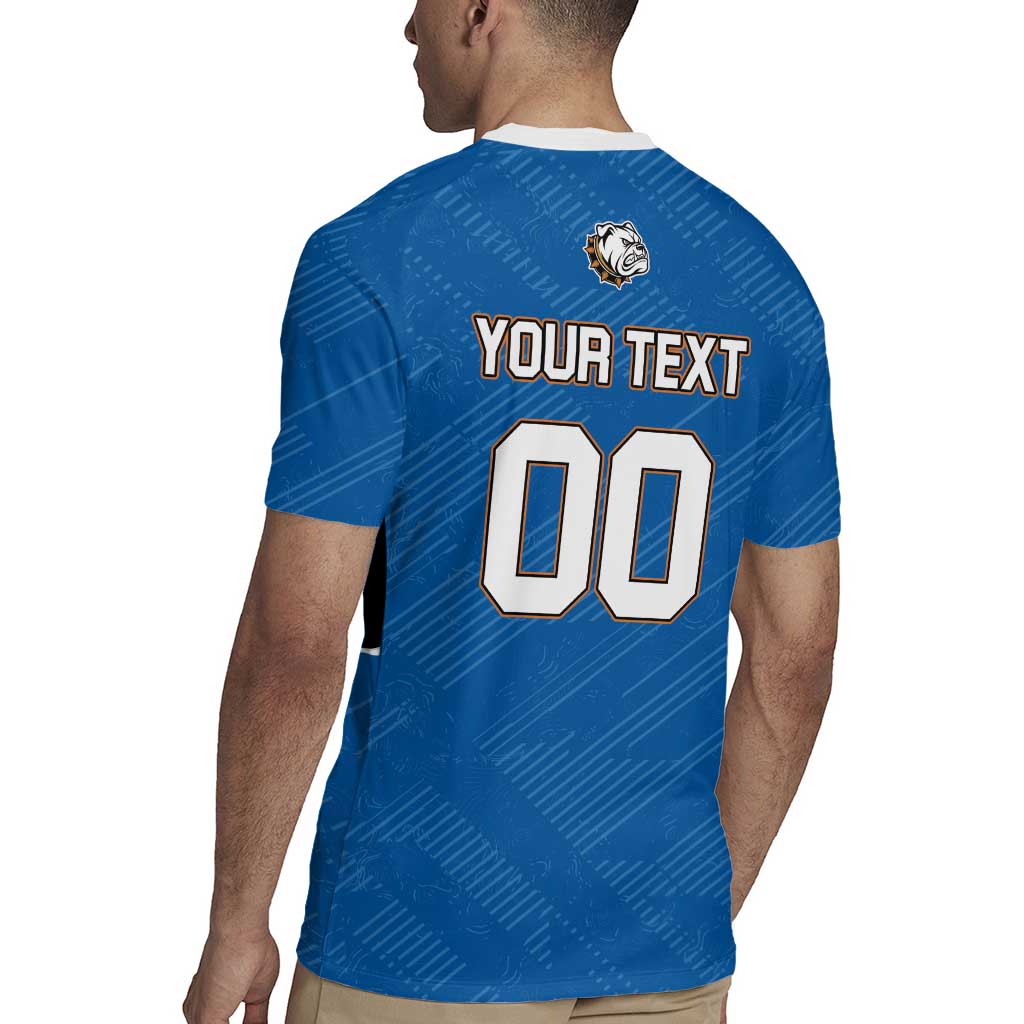 Bulldogs Guatemala Rugby Custom Rugby Jersey Seguimos Creciendo - Wonder Print Shop