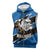 Bulldogs Guatemala Rugby Custom Sleeveless Zip Hoodie Seguimos Creciendo - Wonder Print Shop