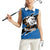 Bulldogs Guatemala Rugby Custom Women Sleeveless Polo Shirt Seguimos Creciendo - Wonder Print Shop