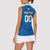 Bulldogs Guatemala Rugby Custom Women Sleeveless Polo Shirt Seguimos Creciendo - Wonder Print Shop