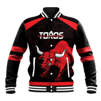 Toros Guatemala Rugby Custom Baseball Jacket Vamos Toros Vamos Toros - Wonder Print Shop
