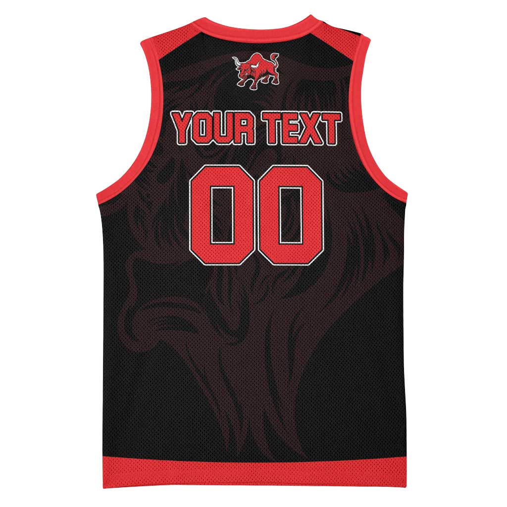 Toros Guatemala Rugby Custom Basketball Jersey Vamos Toros Vamos Toros - Wonder Print Shop
