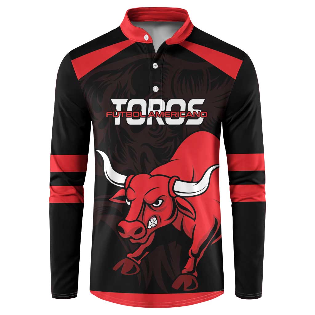 Toros Guatemala Rugby Custom Button Sweatshirt Vamos Toros Vamos Toros - Wonder Print Shop