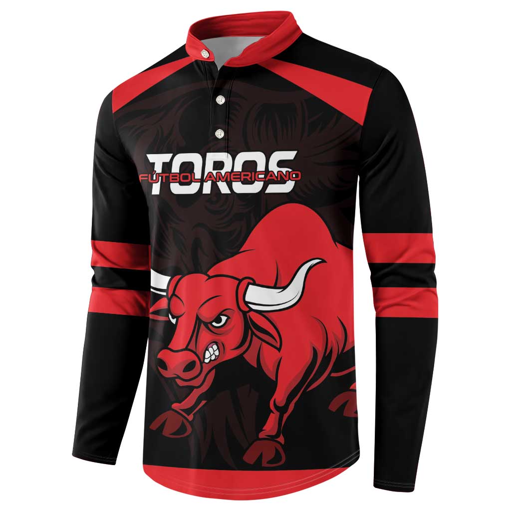 Toros Guatemala Rugby Custom Button Sweatshirt Vamos Toros Vamos Toros - Wonder Print Shop