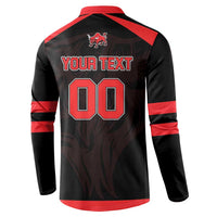 Toros Guatemala Rugby Custom Button Sweatshirt Vamos Toros Vamos Toros - Wonder Print Shop