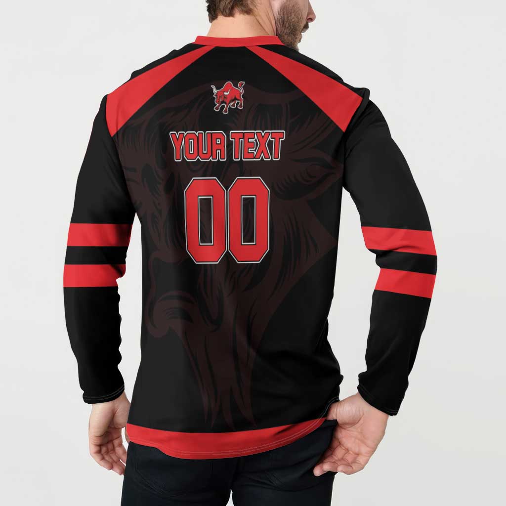 Toros Guatemala Rugby Custom Button Sweatshirt Vamos Toros Vamos Toros - Wonder Print Shop