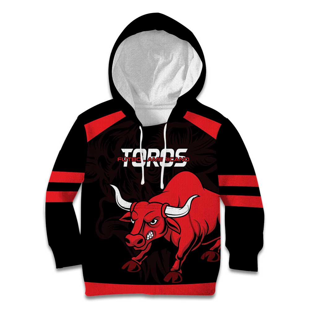 Toros Guatemala Rugby Custom Kid Hoodie Vamos Toros Vamos Toros - Wonder Print Shop