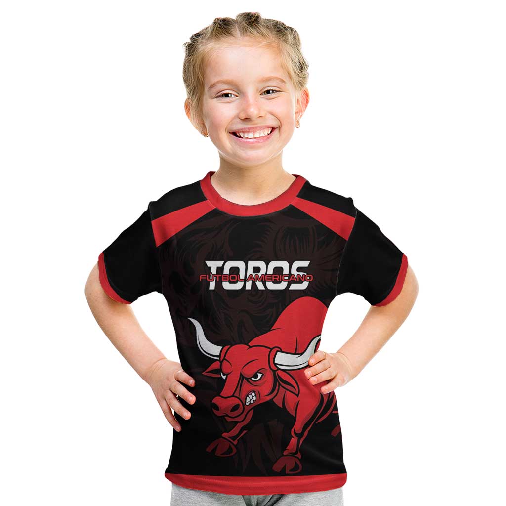 Toros Guatemala Rugby Custom Kid T Shirt Vamos Toros Vamos Toros - Wonder Print Shop