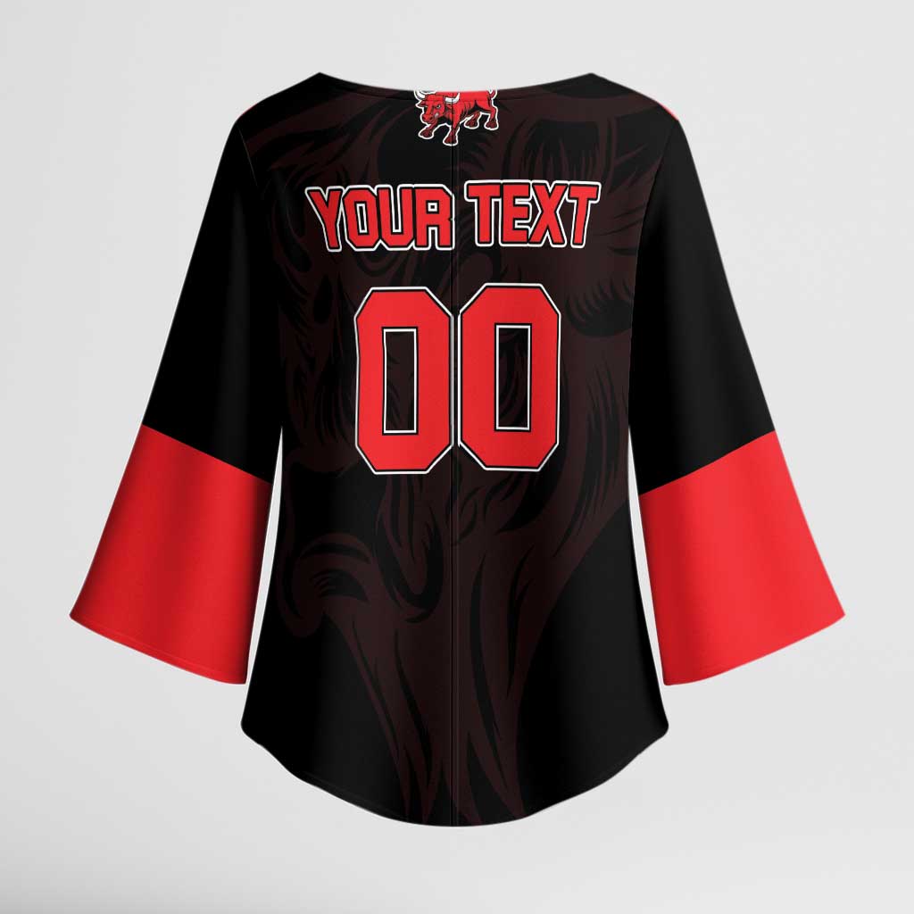 Toros Guatemala Rugby Custom Kimono Sleeve Blouse Vamos Toros Vamos Toros - Wonder Print Shop