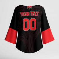 Toros Guatemala Rugby Custom Kimono Sleeve Blouse Vamos Toros Vamos Toros - Wonder Print Shop