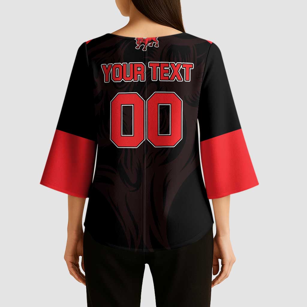 Toros Guatemala Rugby Custom Kimono Sleeve Blouse Vamos Toros Vamos Toros - Wonder Print Shop