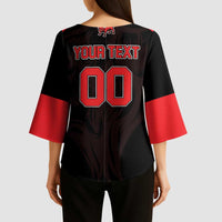 Toros Guatemala Rugby Custom Kimono Sleeve Blouse Vamos Toros Vamos Toros - Wonder Print Shop