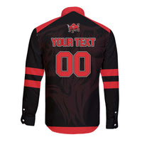 Toros Guatemala Rugby Custom Long Sleeve Button Shirt Vamos Toros Vamos Toros - Wonder Print Shop