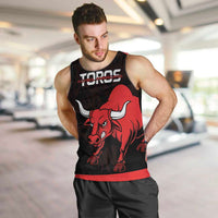 Toros Guatemala Rugby Custom Men Tank Top Vamos Toros Vamos Toros - Wonder Print Shop