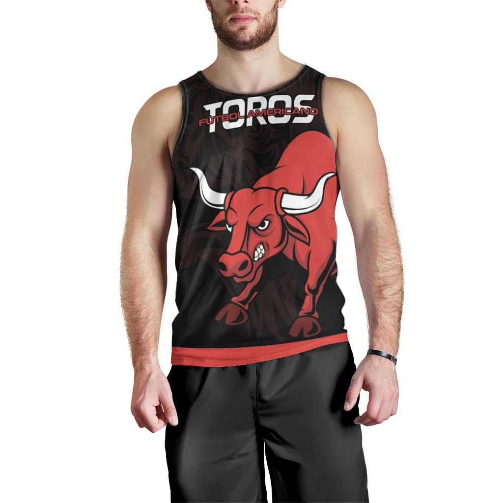 Toros Guatemala Rugby Custom Men Tank Top Vamos Toros Vamos Toros - Wonder Print Shop