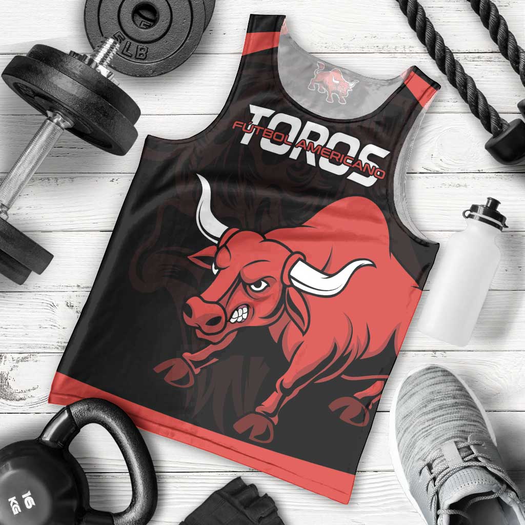 Toros Guatemala Rugby Custom Men Tank Top Vamos Toros Vamos Toros - Wonder Print Shop