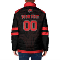 Toros Guatemala Rugby Custom Padded Jacket Vamos Toros Vamos Toros - Wonder Print Shop