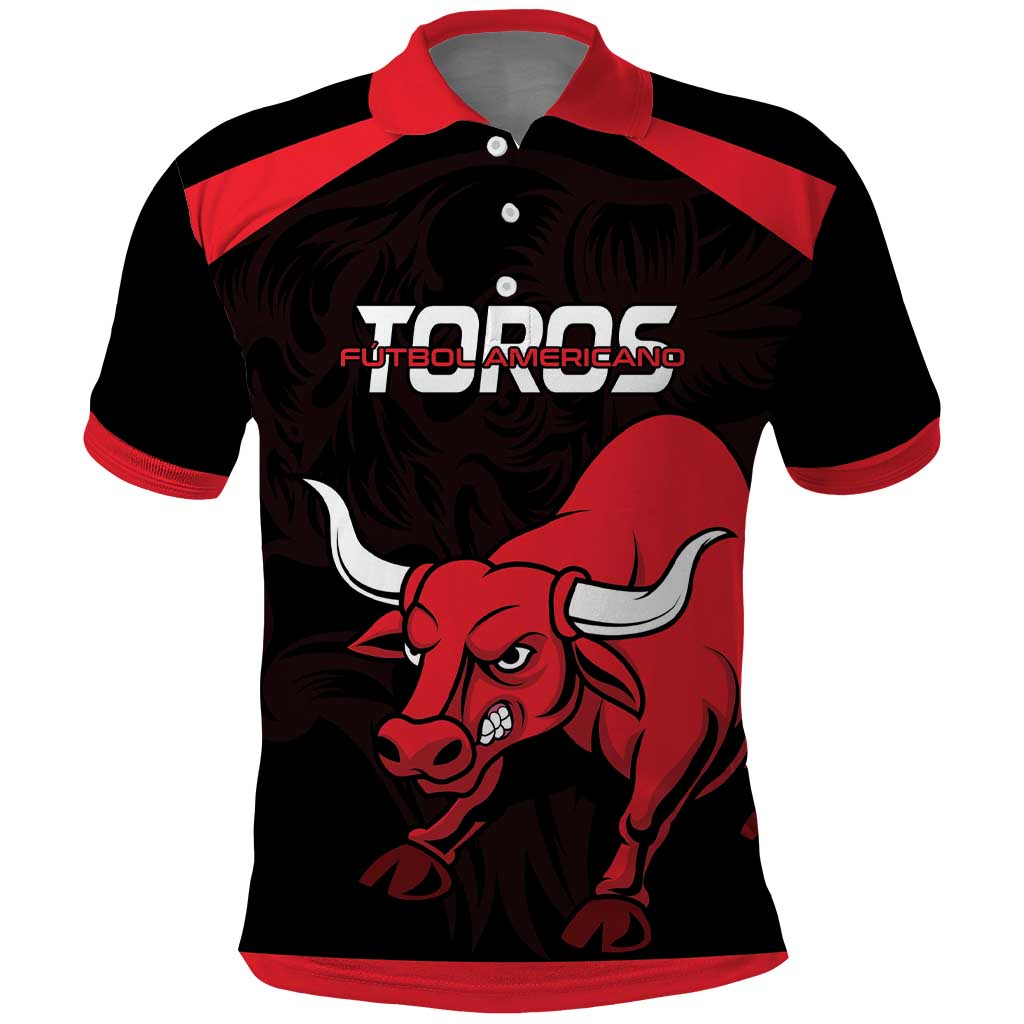 Toros Guatemala Rugby Custom Polo Shirt Vamos Toros Vamos Toros - Wonder Print Shop