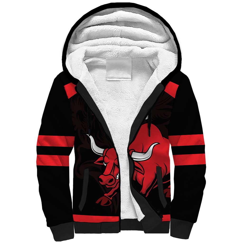 Toros Guatemala Rugby Custom Sherpa Hoodie Vamos Toros Vamos Toros - Wonder Print Shop