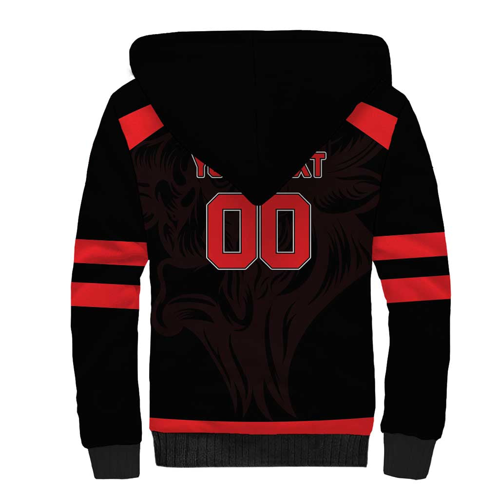 Toros Guatemala Rugby Custom Sherpa Hoodie Vamos Toros Vamos Toros - Wonder Print Shop