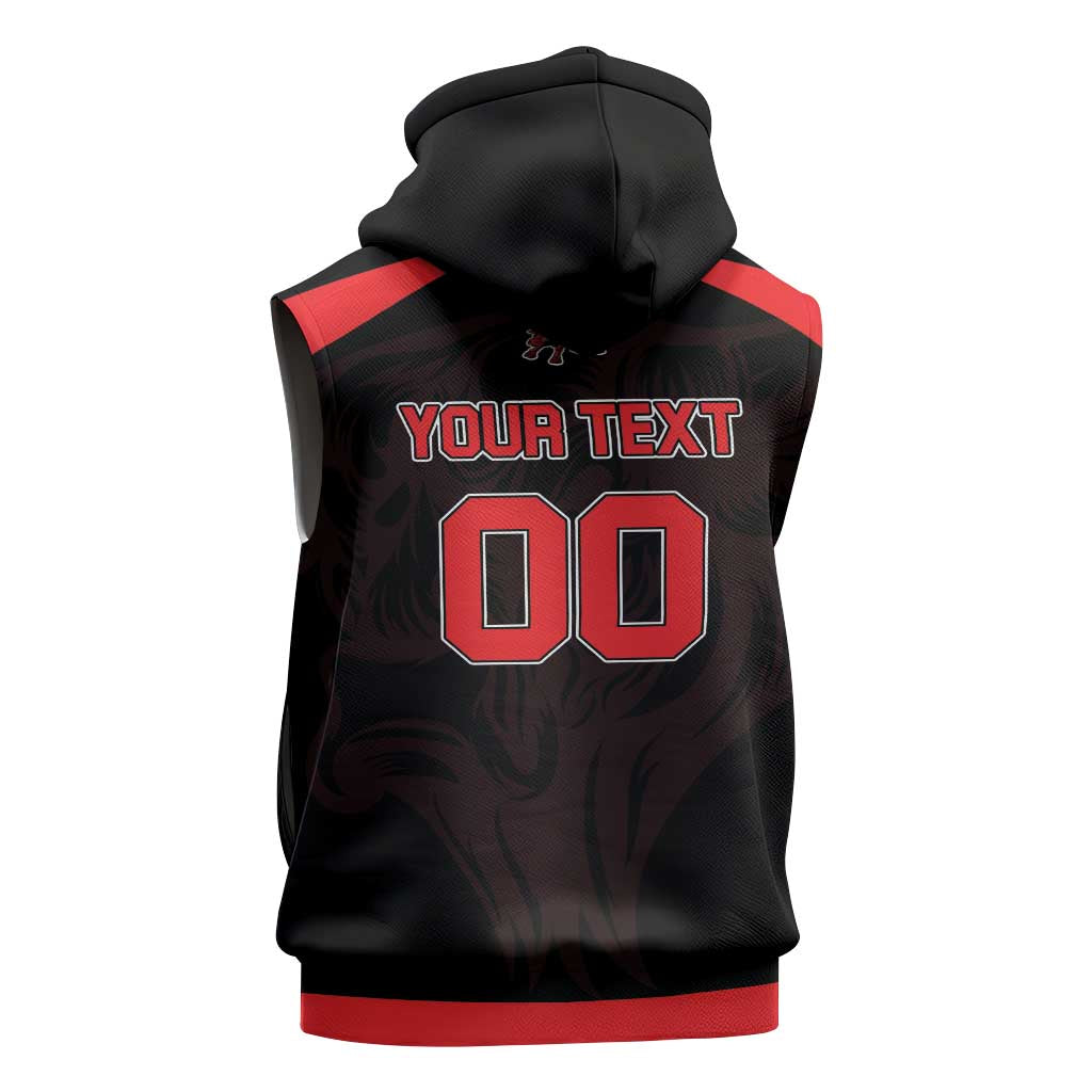 Toros Guatemala Rugby Custom Sleeveless Hoodie Vamos Toros Vamos Toros - Wonder Print Shop