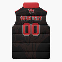 Toros Guatemala Rugby Custom Sleeveless Puffer Jacket Vamos Toros Vamos Toros - Wonder Print Shop