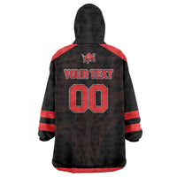 Toros Guatemala Rugby Custom Wearable Blanket Hoodie Vamos Toros Vamos Toros - Wonder Print Shop