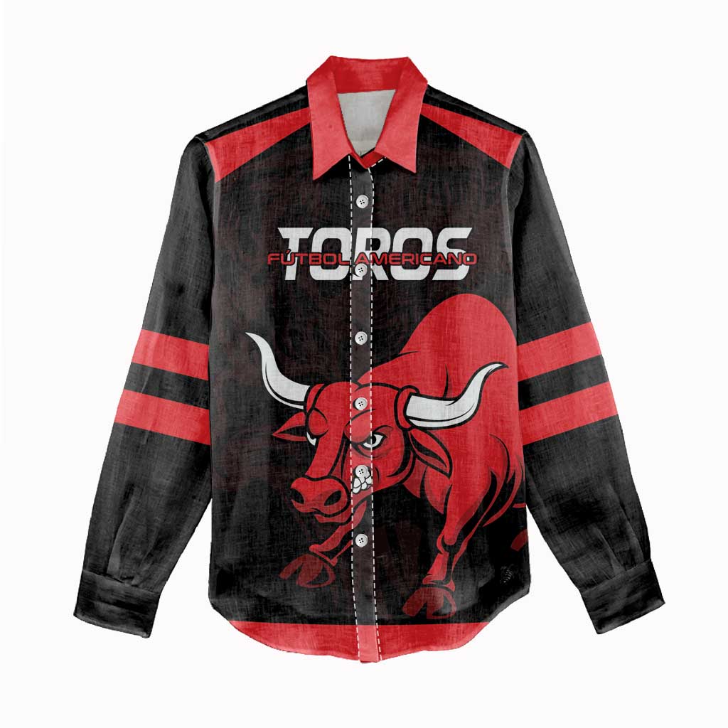 Toros Guatemala Rugby Custom Women Casual Shirt Vamos Toros Vamos Toros - Wonder Print Shop