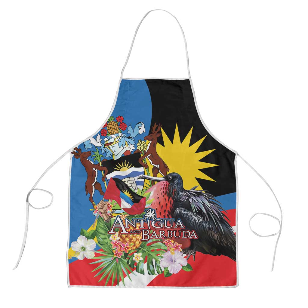 Antigua and Barbuda Magnificent Frigatebird Apron Tropical Vibe - Wonder Print Shop