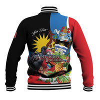 Antigua and Barbuda Magnificent Frigatebird Baseball Jacket Tropical Vibe - Wonder Print Shop