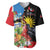 Antigua and Barbuda Magnificent Frigatebird Baseball Jersey Tropical Vibe - Wonder Print Shop