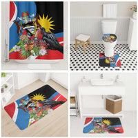Antigua and Barbuda Magnificent Frigatebird Bathroom Set Tropical Vibe - Wonder Print Shop