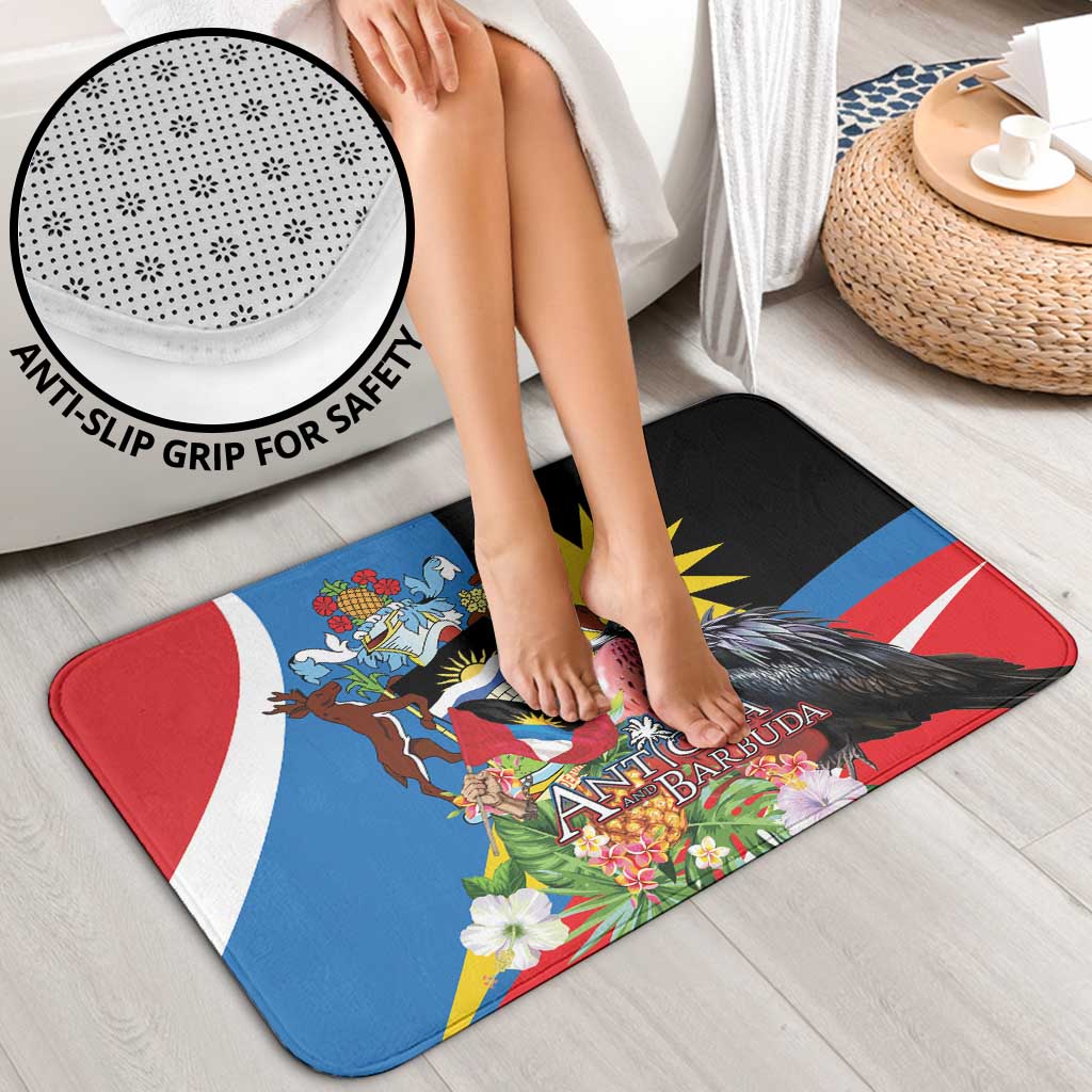 Antigua and Barbuda Magnificent Frigatebird Bathroom Set Tropical Vibe - Wonder Print Shop