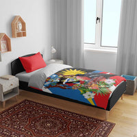 Antigua and Barbuda Magnificent Frigatebird Bedding Set Tropical Vibe - Wonder Print Shop