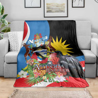 Antigua and Barbuda Magnificent Frigatebird Blanket Tropical Vibe - Wonder Print Shop