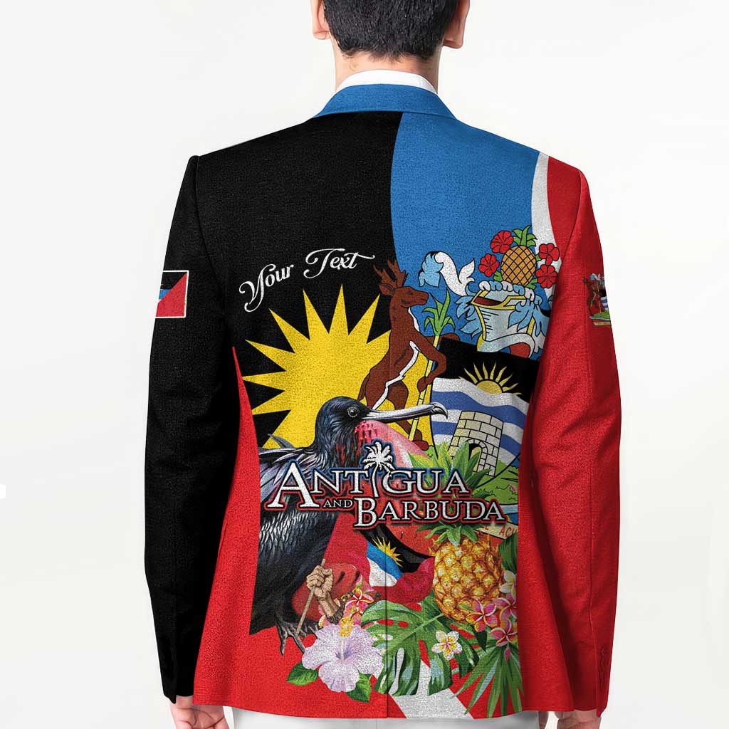 Antigua and Barbuda Magnificent Frigatebird Blazer Tropical Vibe - Wonder Print Shop