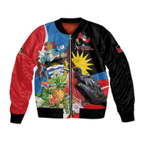 Antigua and Barbuda Magnificent Frigatebird Bomber Jacket Tropical Vibe - Wonder Print Shop