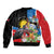 Antigua and Barbuda Magnificent Frigatebird Bomber Jacket Tropical Vibe - Wonder Print Shop