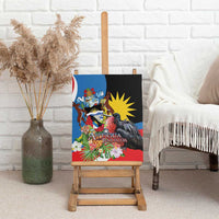 Antigua and Barbuda Magnificent Frigatebird Canvas Wall Art Tropical Vibe - Wonder Print Shop