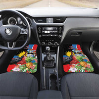 Antigua and Barbuda Magnificent Frigatebird Car Mats Tropical Vibe - Wonder Print Shop