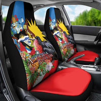 Antigua and Barbuda Magnificent Frigatebird Car Seat Cover Tropical Vibe - Wonder Print Shop