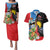 Antigua and Barbuda Magnificent Frigatebird Couples Matching Puletasi and Hawaiian Shirt Tropical Vibe - Wonder Print Shop