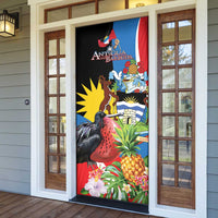 Antigua and Barbuda Magnificent Frigatebird Door Cover Tropical Vibe - Wonder Print Shop
