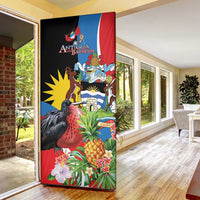 Antigua and Barbuda Magnificent Frigatebird Door Cover Tropical Vibe - Wonder Print Shop