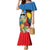 Antigua and Barbuda Magnificent Frigatebird Family Matching Mermaid Dress and Hawaiian Shirt Tropical Vibe - Wonder Print Shop