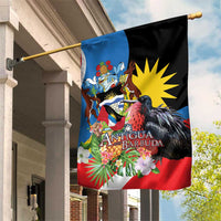 Antigua and Barbuda Magnificent Frigatebird Garden Flag Tropical Vibe - Wonder Print Shop