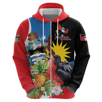 Antigua and Barbuda Magnificent Frigatebird Hoodie Tropical Vibe - Wonder Print Shop
