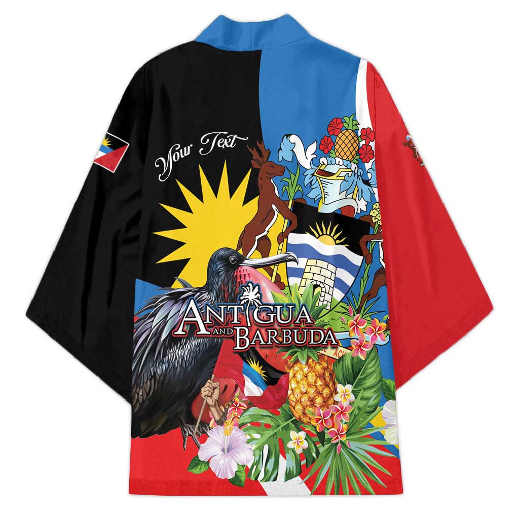 Antigua and Barbuda Magnificent Frigatebird Kimono Tropical Vibe - Wonder Print Shop