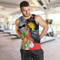 Antigua and Barbuda Magnificent Frigatebird Men Tank Top Tropical Vibe - Wonder Print Shop